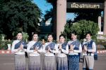 กิจกรรมรำเปิดเมืองสู่ขวัญตุ้มโฮมแห่ปราสาทผึ้ง ประจำปี 2568